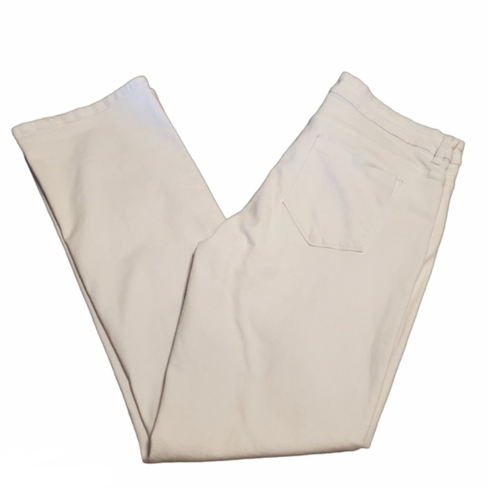 Route 66 egg shell white jeans, size 33